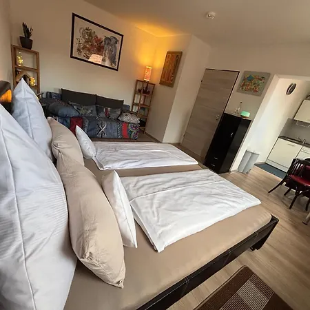 Bright Studio-flat Near Station - Апартаменты Байройт